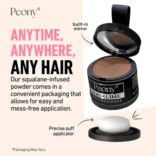 2in1 Hairline Powder with 3 Extra Eyebrow Stencils