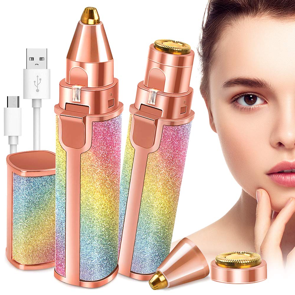 Flawless 2 in 1 Eye Brow And Facial Hair Remover