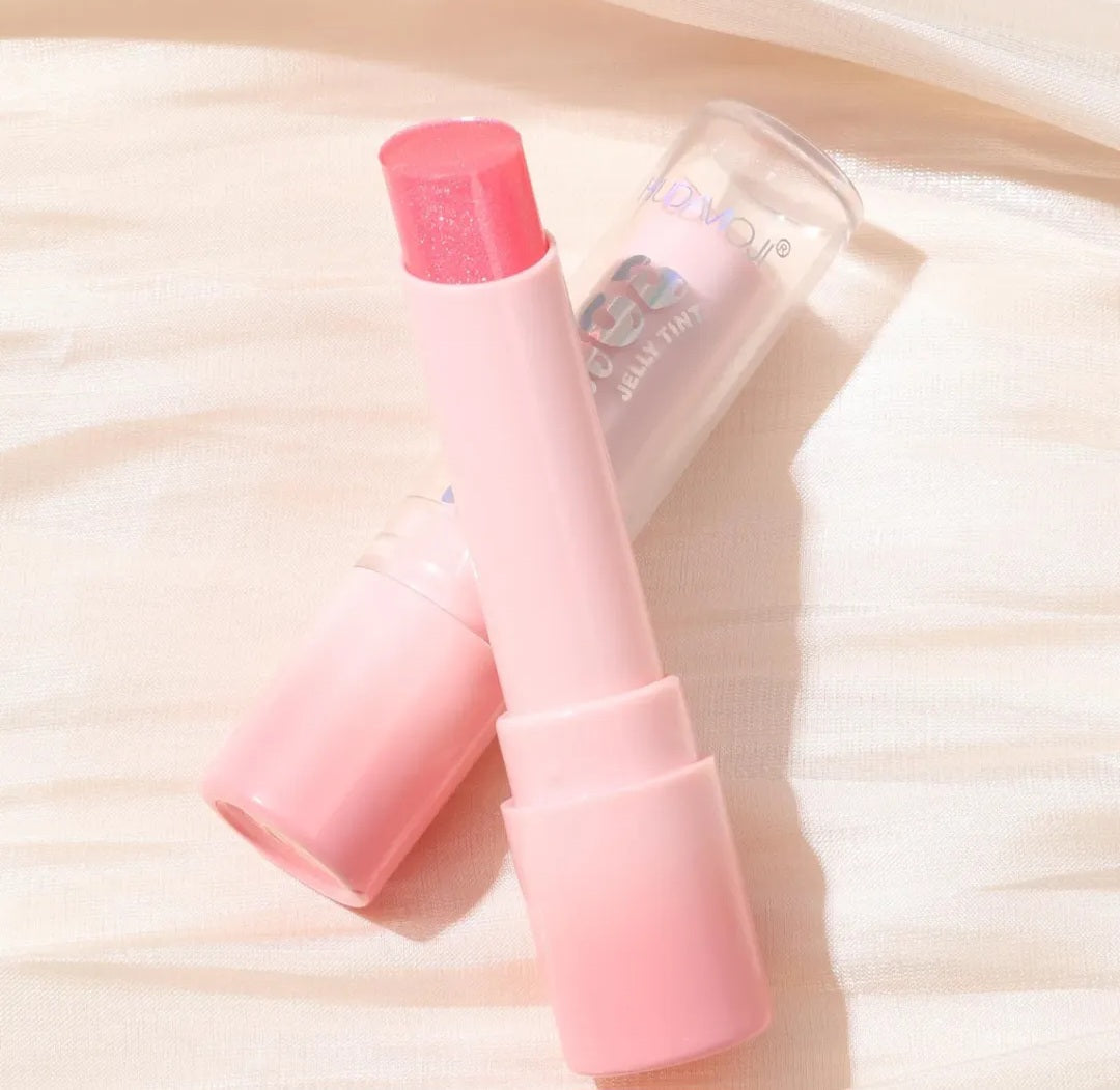 2 in 1 HUDA MOJI Bounce Jelly  Eyeshadow and Tint Lip Gloss