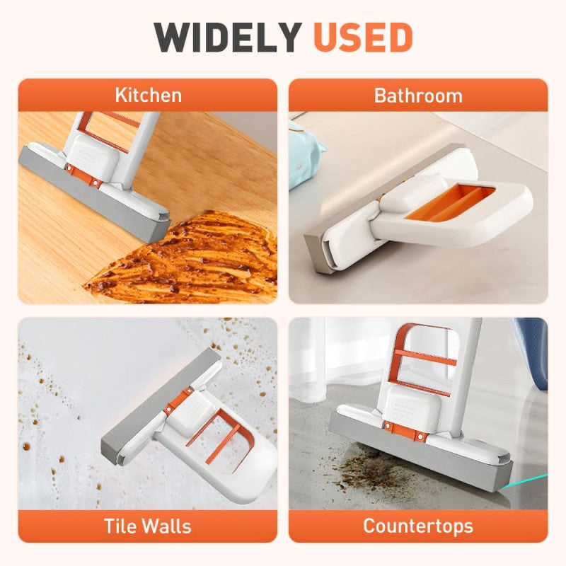 Foldable Desktop Mop, Mini Sponge Mop