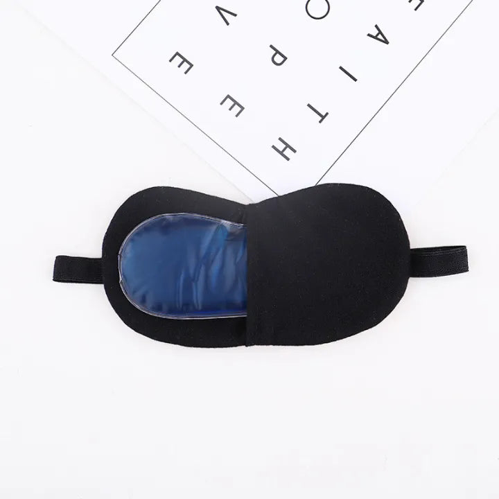 Comfortable Soft Cute Sleep Mask with Cooling Gel Pad For Eyes Super Soft Breathable Cool Warm Therapy Sleeping Mask for Women