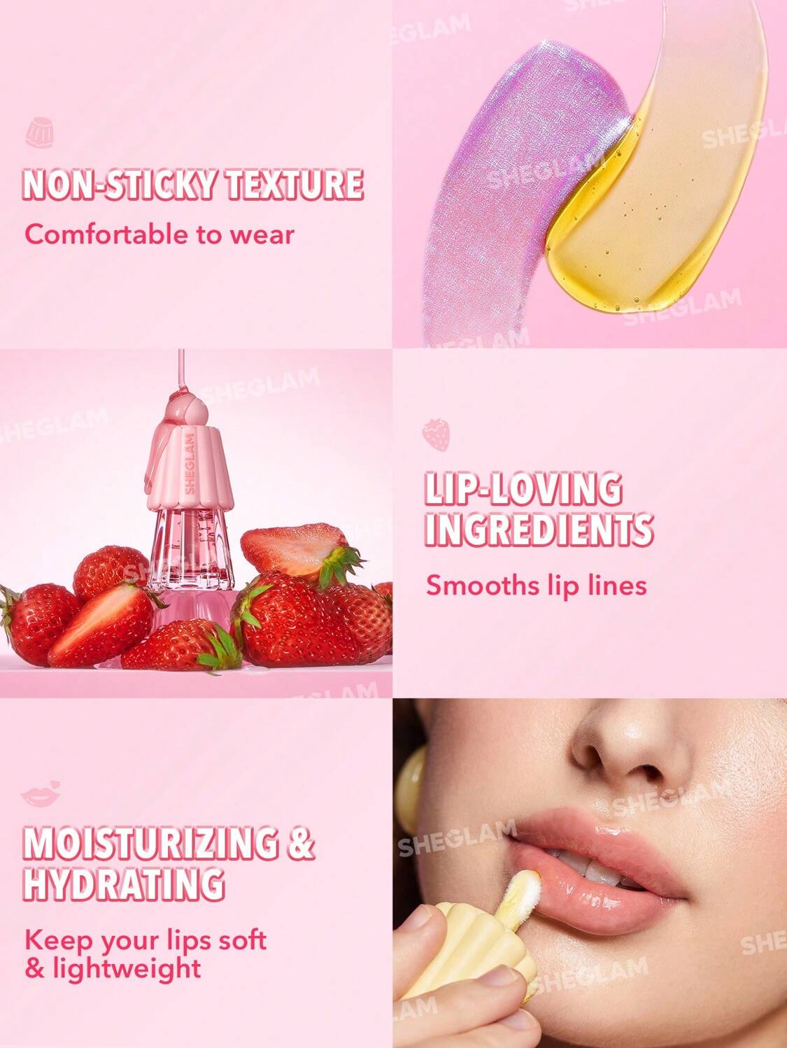 Sheglam (Jelly Wow Hydrating Lip Oil)