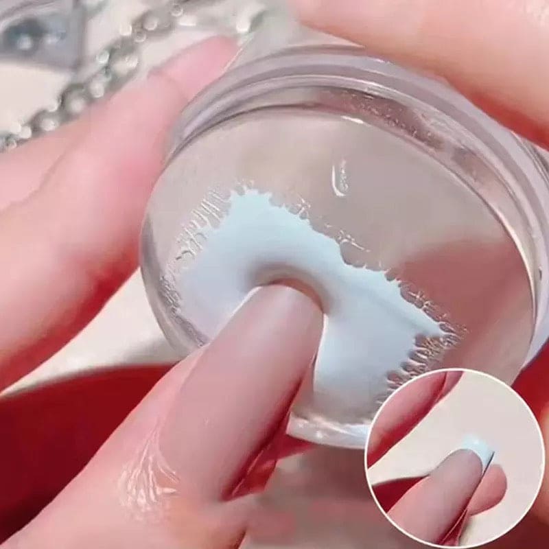 Nail Stamper, Nail Art Stamper, French Nails Silicone Stamp