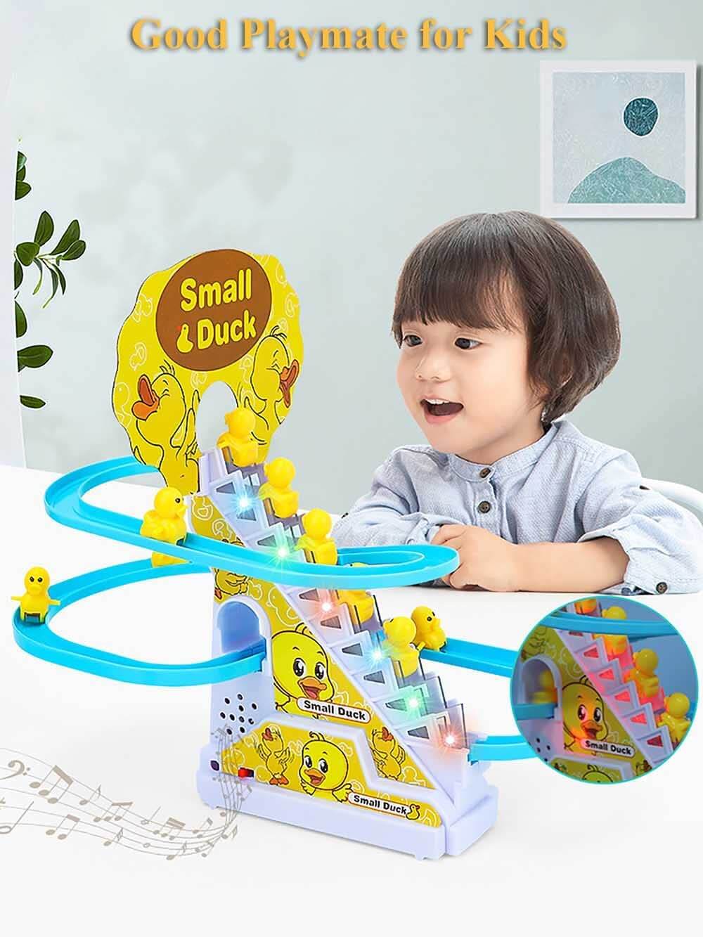 Small Ducks Climbing Toy With Music & Lights